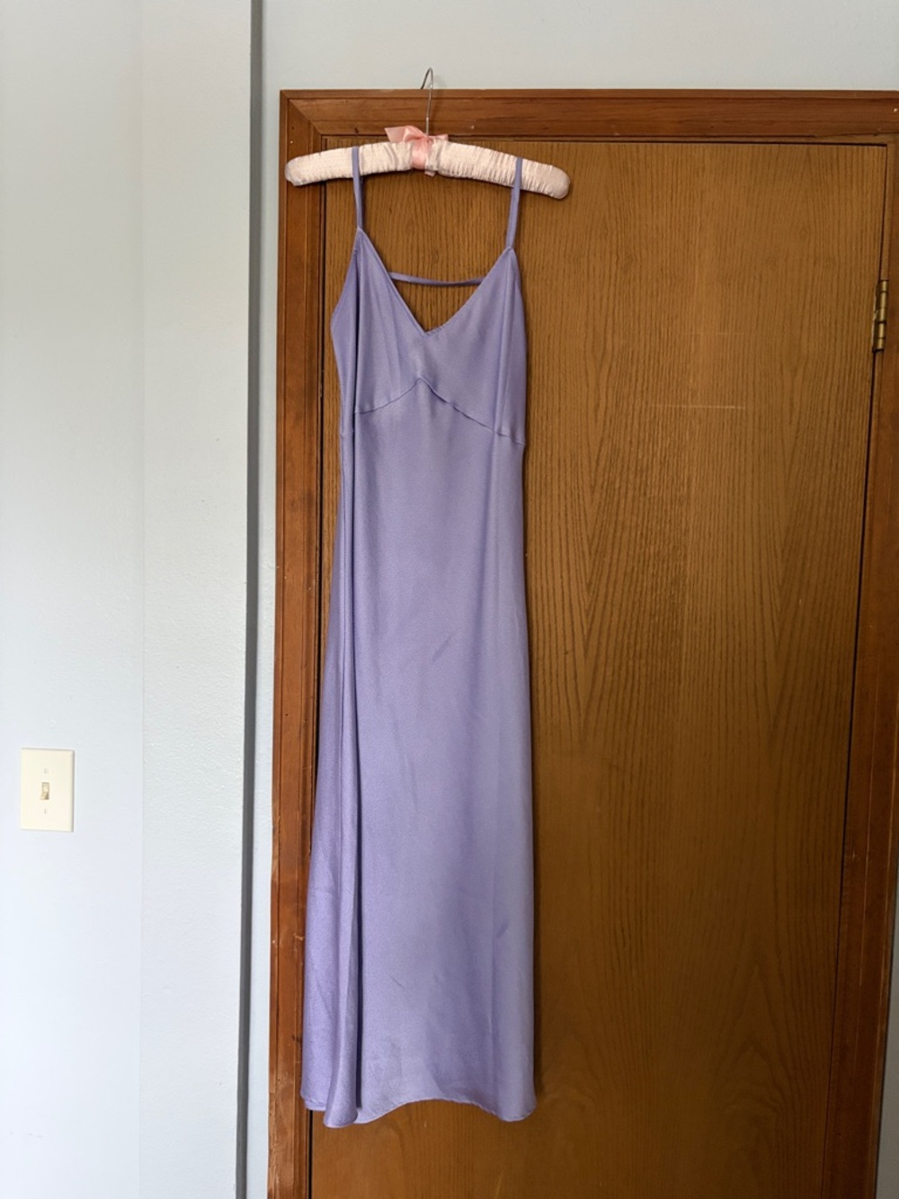 Free People Lavender Slip Midi Dress